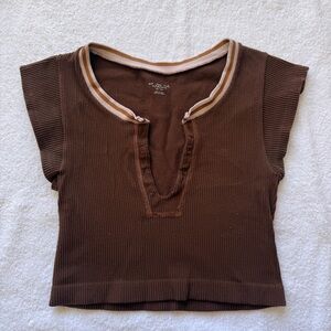 Urban Outfitters Out from Under Going for Gold Crop Top